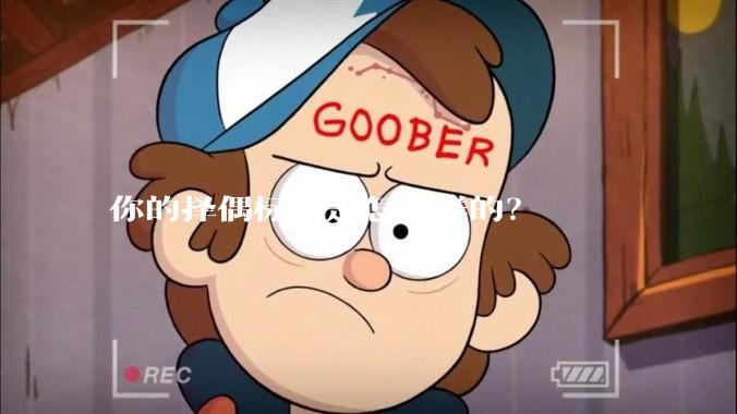 你的择偶标准是怎么样的？