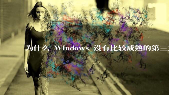 为什么 Windows 没有比较成熟的第三方桌面环境（explorer.exe）？