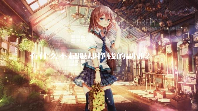 有什么不起眼却挣钱的副业？